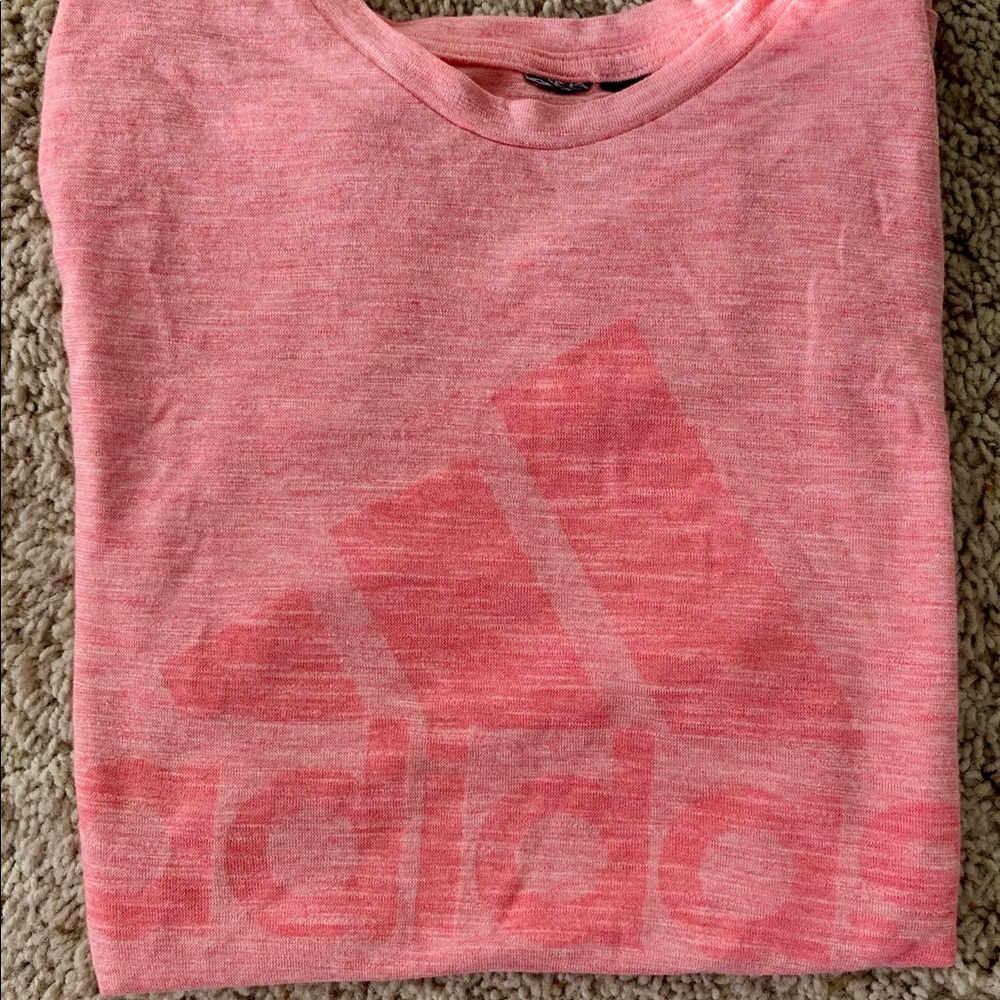 Adidas Pink Athletic T